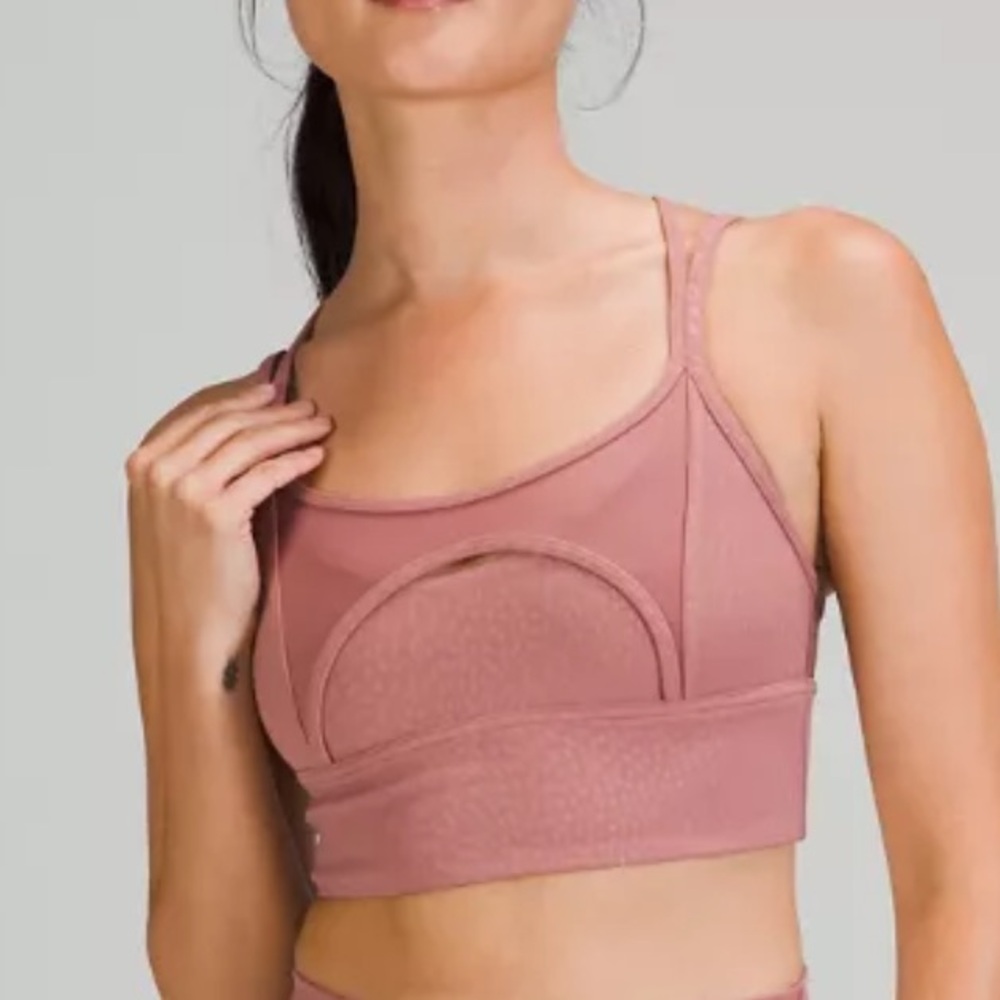 Mauve Pink Strappy Crop Tank Top
